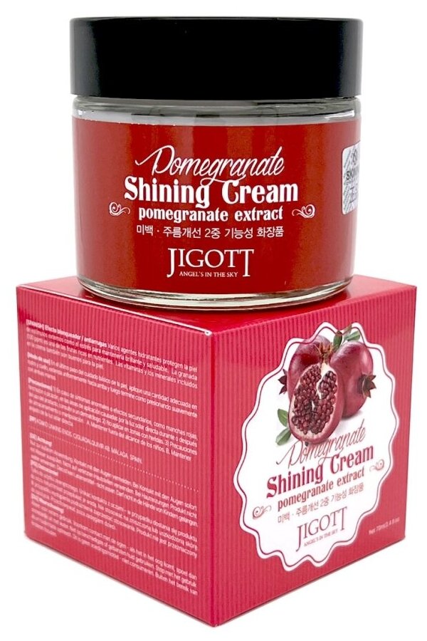 JIGOTT Крем с экстрактом граната для яркости кожи Pomegranate Shining Cream, 70 мл - фотография № 16