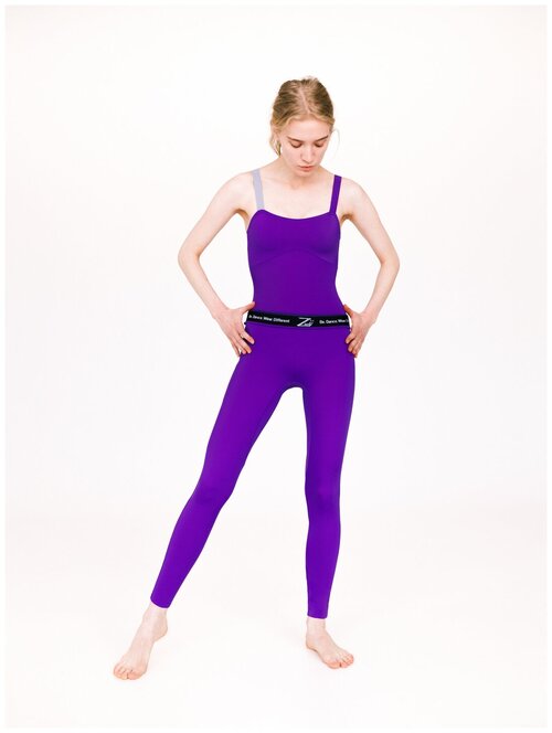 Беговые брюки Zidans, размер L, фиолетовый