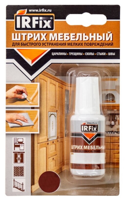 IRFIX Штрих мебельный (темная вишня, 20 г)