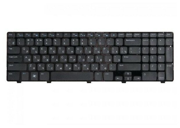 Клавиатура для ноутбука Dell Inspiron 15R 3521 15R 5521 черная