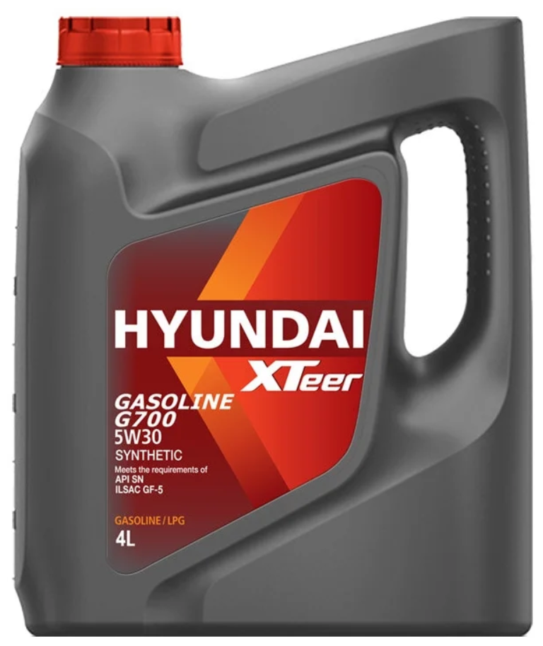 Синтетическое моторное масло HYUNDAI XTeer Gasoline G700 5W-30, 4 л