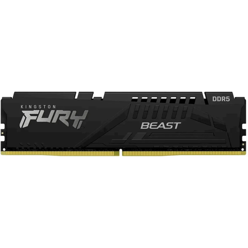 Оперативная память Kingston DDR5 8Gb 5200MHz pc-41600 FURY Beast Black KF552C40BB-8 465000₽