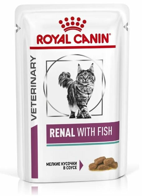 Влажный корм Royal Canin Renal при почечной недостаточности Тунец 85г х 12шт