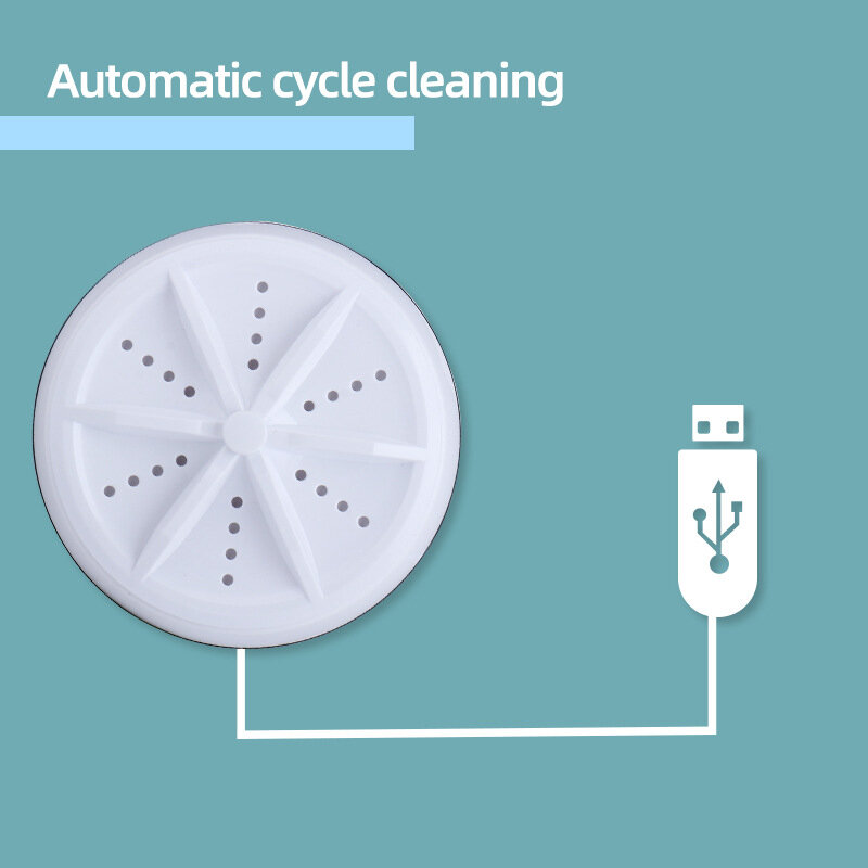 Портативная ультра звуковая стиральная машинка - фотография № 2