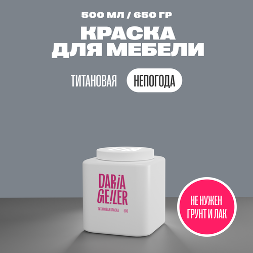 Титановая краска для мебели Дарья Гейлер 