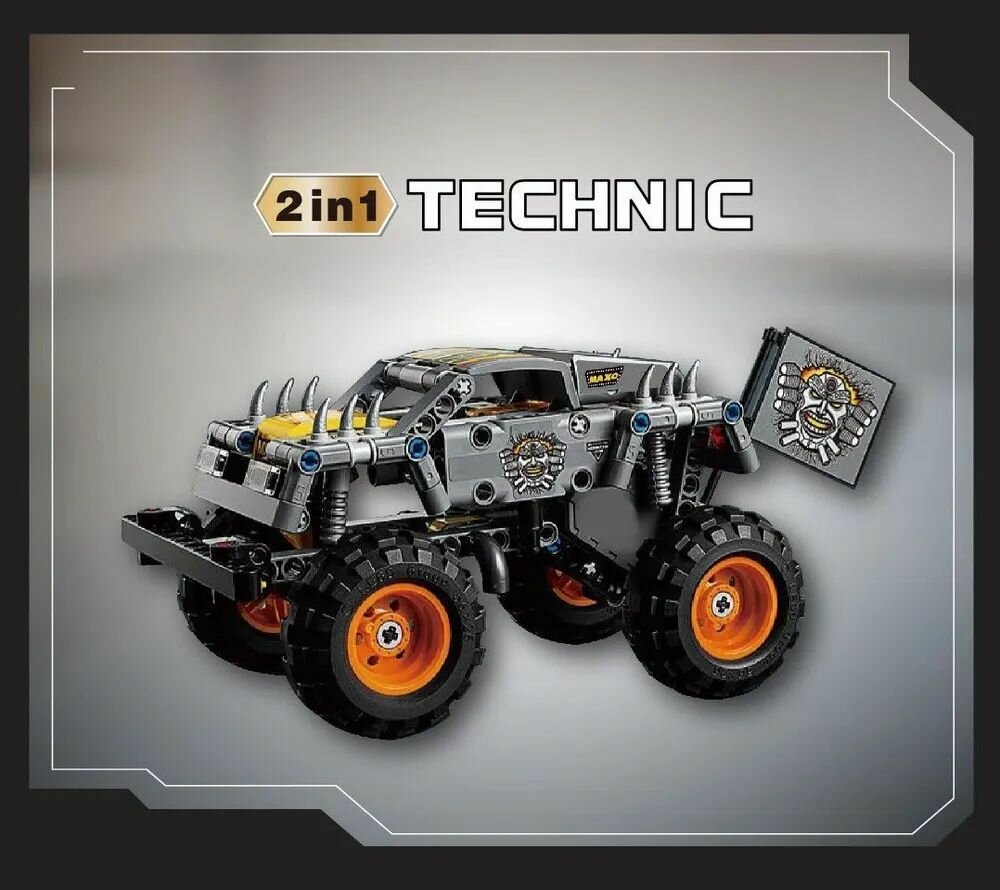 Конструктор Техник Monster Jam Max-D / Technic 22119 / 225 деталей