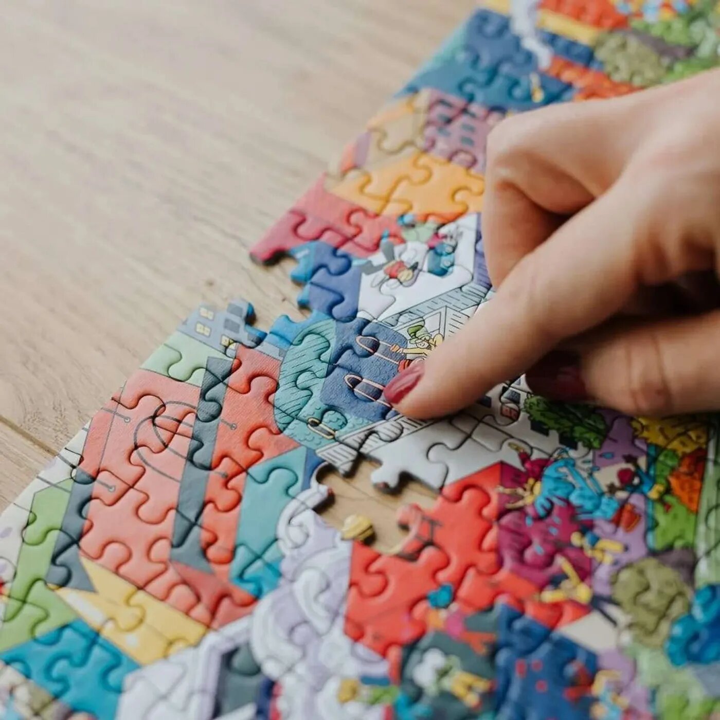 Puzzle-1000 Глаз-шпион, Рим Trefl - фото №9