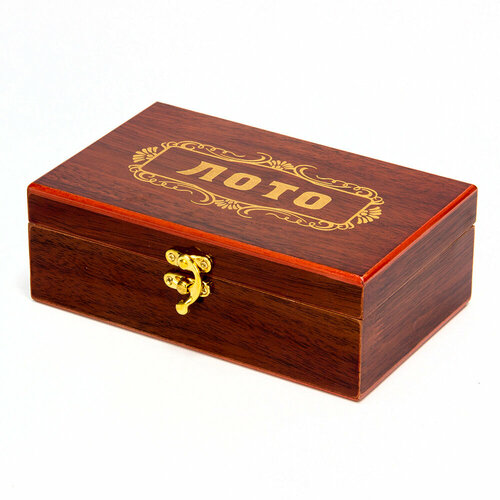 Ldgames лото в подарочной коробке 195х12х7см дерево 2 цвета 1500₽