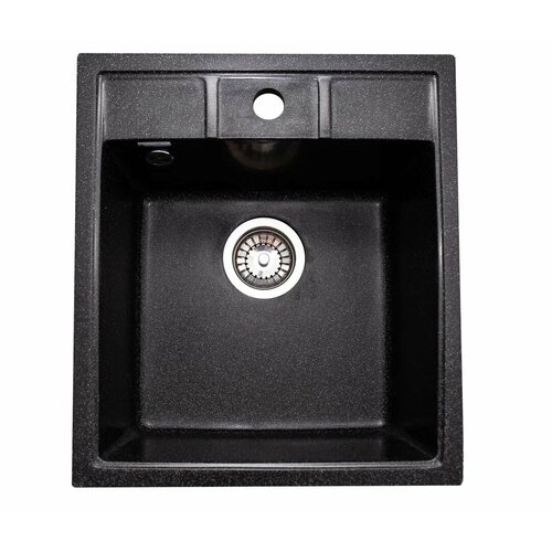 Мойка для кухни Shell House М20 черная матовая размер 44 х 50 см 6350₽