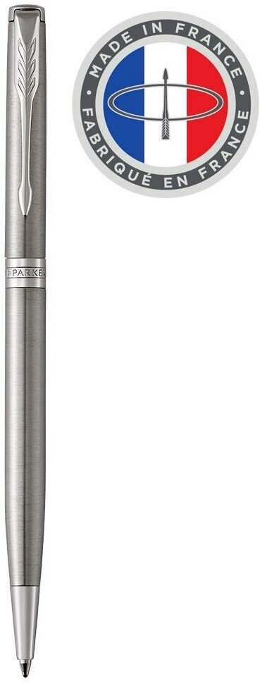 Шариковая ручка поворотная Parker Sonnet Core K426 Slim черный M 1931513 - фото №12
