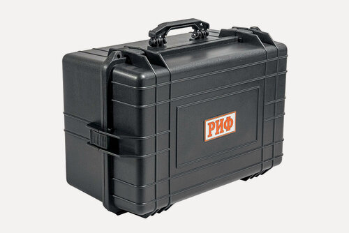 Изображение товара Кейс ударопрочный, водонепроницаемый, с укрепленными петлями, универсальный, 610х430х310 мм, черный, арт. WR-50