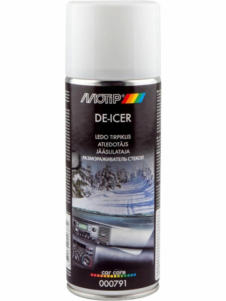 Размораживатель стекол авто Motip Car Care De icer  300мл
