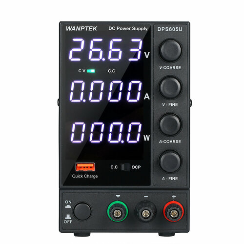 Лабораторный блок питания 60В/5А, Wanptek DPS605U, импульсный