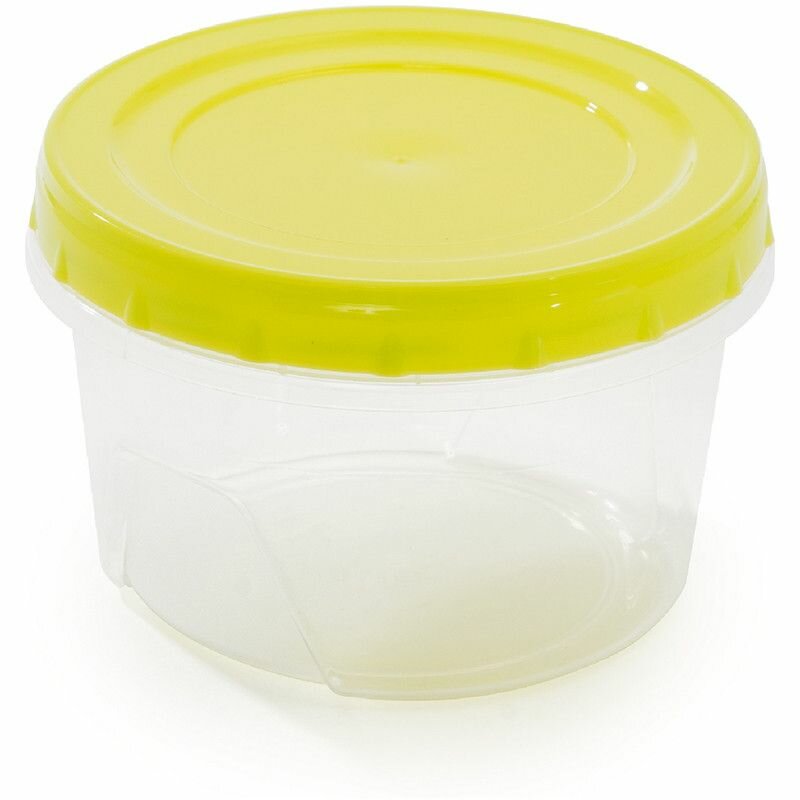 Полимербыт Банка с закруч. крышкой 07л. для сып. продуктов и СВЧ 441