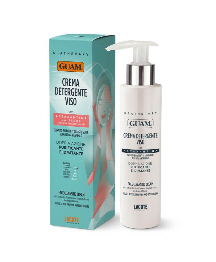 Очищающий крем Guam Seatherapy, для лица, для всех типов кожи, 150мл