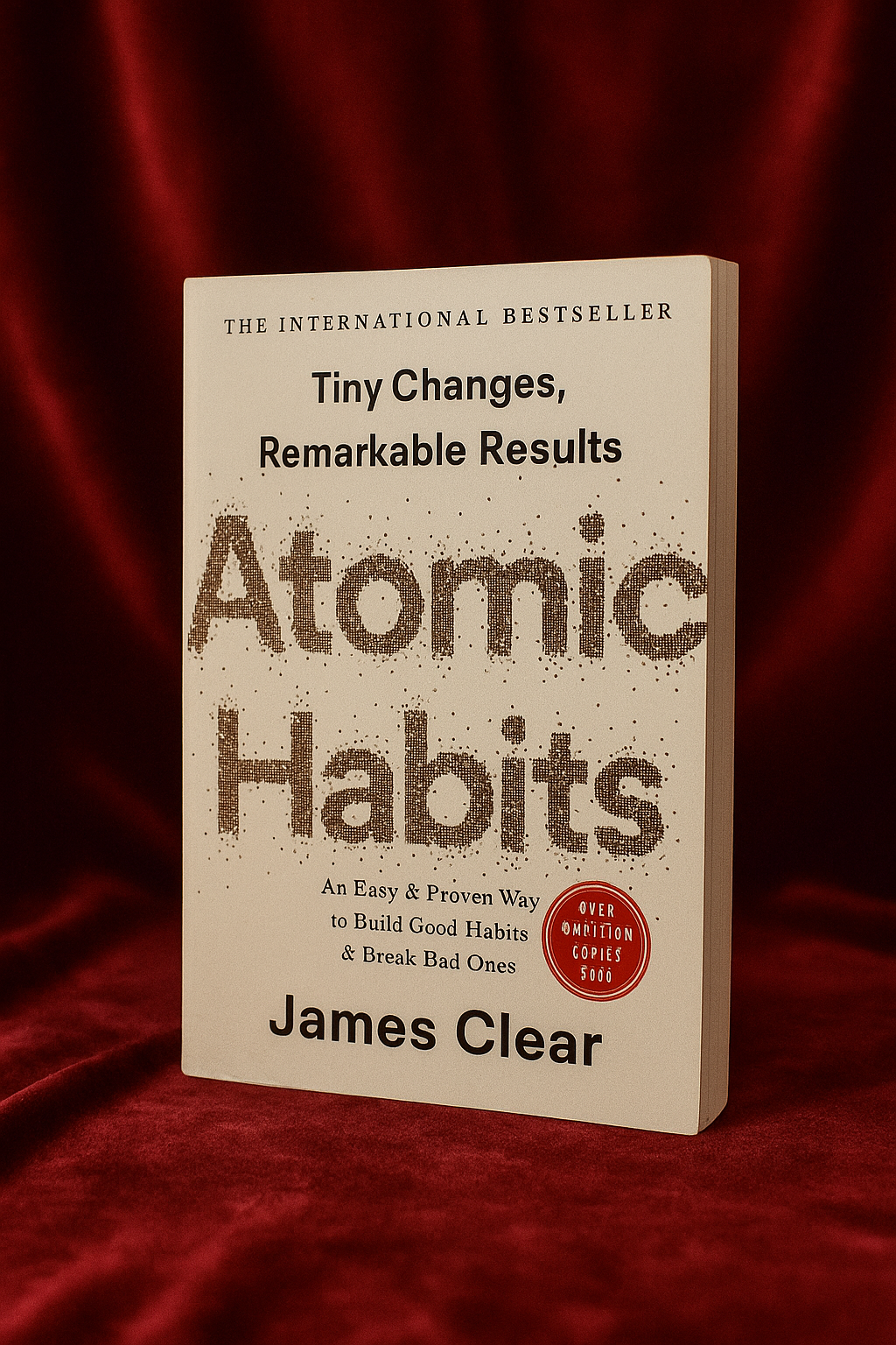 Книга "Atomic Habits" James Clear, 2023 г, художественная литература, 306 стр, оригинал