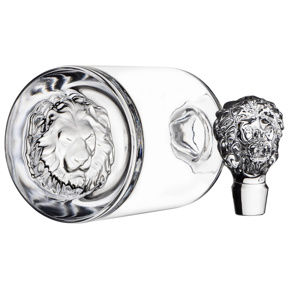 Набор для виски "LION": штоф + ДВА стакана, 850 МЛ/310 МЛ — фото 1