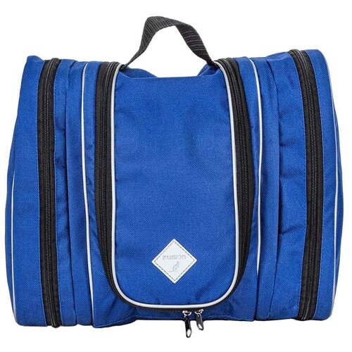фото Сумка дорожная fusion, 32.5х28.5х10.5 см, ручная кладь, синий