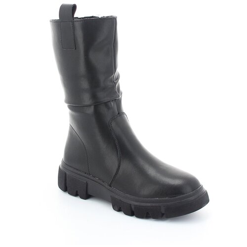 фото Сапоги baden 3/4 жен, размер 39, цвет черный, артикул nu285-051