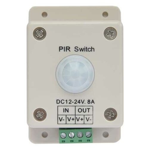 Контроллер 12V 96W(24V 192W) 8A выключатель с ИК датчиком движения PIR096ESB Ecola 1 8 input 8 32v 12v 24v dc pressure transmitter transducer sensor 0 10 20 30bar