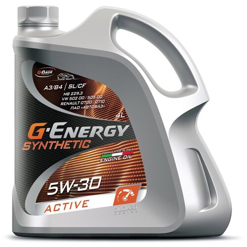 Синтетическое моторное масло G-Energy Synthetic Active 5W-30, 1 л