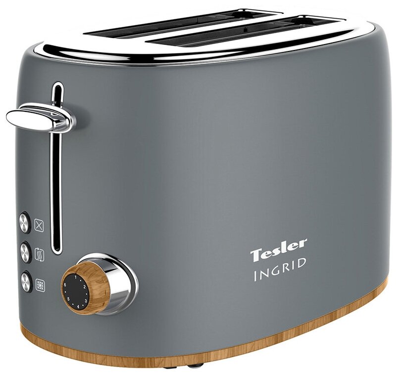 Тостер Tesler TT-240 Grey - фото №12