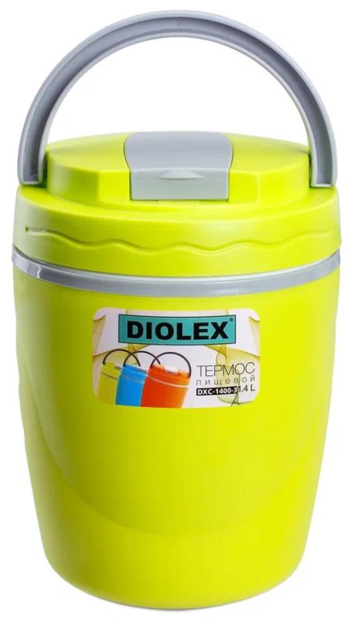 Термос Diolex DXC-1400-3 пищ.пластик с колбой из нерж.стали 1400 мл - фотография № 6