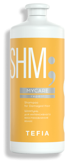 Tefia Mycare Repair Shampoo for Damaged Hair - Тефия Май Кэйр Репэйр Шампунь для интенсивного восстановления волос, 1000 мл -