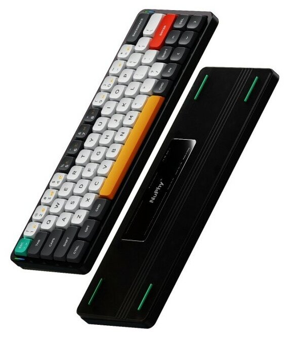 Клавиатура Nuphy AIR60 беспроводная механическая ультратонкая, 64 клавиши, RGB подсветка, Blue Switch для PC
