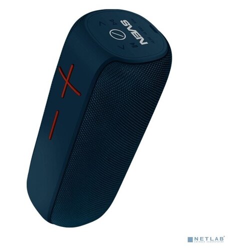 Sven Колонки SVEN PS-295 синий акустическая система 20 мощность 2x10 Вт RMS Waterproof IPx6 TWS Bluetooth FM USB microSD встроенный аккумулятор Синий 500800₽