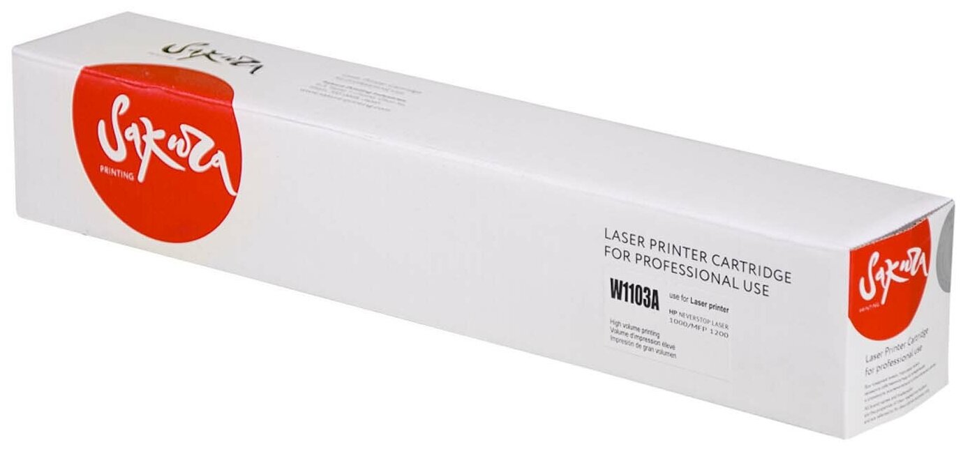Заправочный комплект тонера W1103A 103A для HP Neverstop Laser 1200w, 1000w, 1200a, 1000a 2500 стр.
