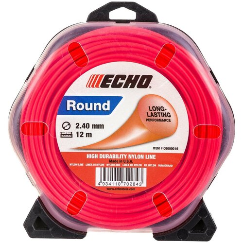 Корд триммерный ECHO Round Line (2.4мм, 12м, круглый) 102142953/C6000016