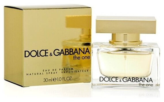 Женская парфюмерная вода Dolce&gabbana The One, 30 мл, НЕТ0737052020815