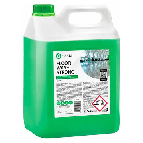 Щелочное средство для мытья пола Floor Wash Strong 5,6 кг Grass 9226866 .