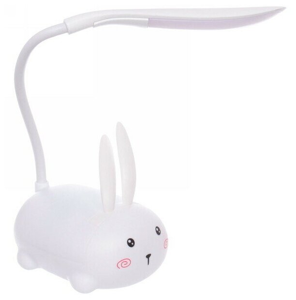 Настольная лампа «Marmalade-Зайчик» LED 9,2*6,8*28,5см USB 3.w 5v, Белый