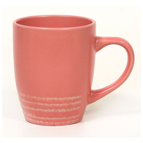 Кружка Бочка 390мл «Меланж розовый»