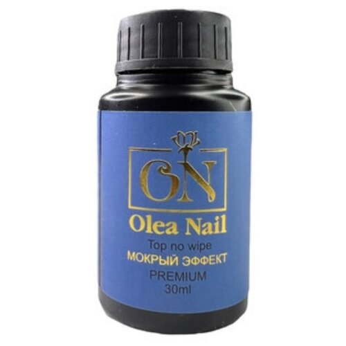 ON Olea Nail Rubber Top Мокрый Эффект 15 мл