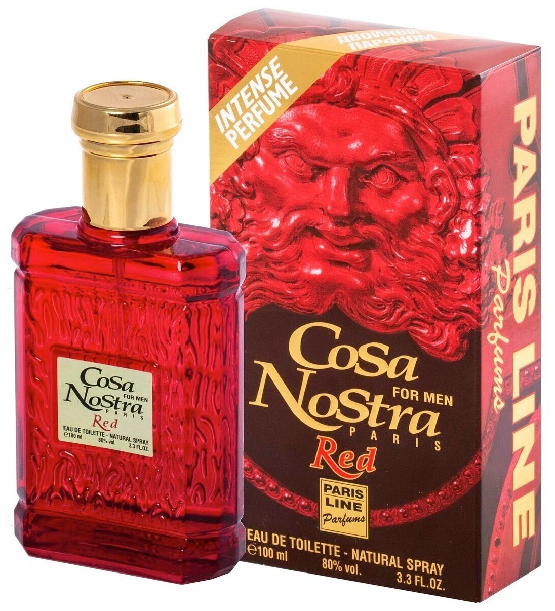 Cosa Nostra RED PERFUME DOUBLE (Коза Ностра Рэд двойной парфюм)Т/В муж. 100 мл