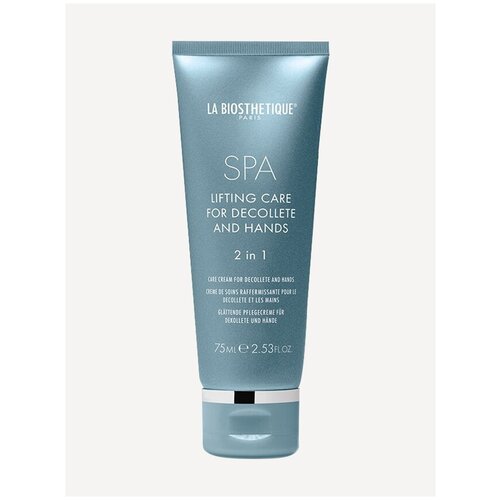 Укрепляющий SPA-крем для шеи, области декольте и рук, Lifting Care For Decollete and Hands SPA Actif, La Biosthetique, 75 мл