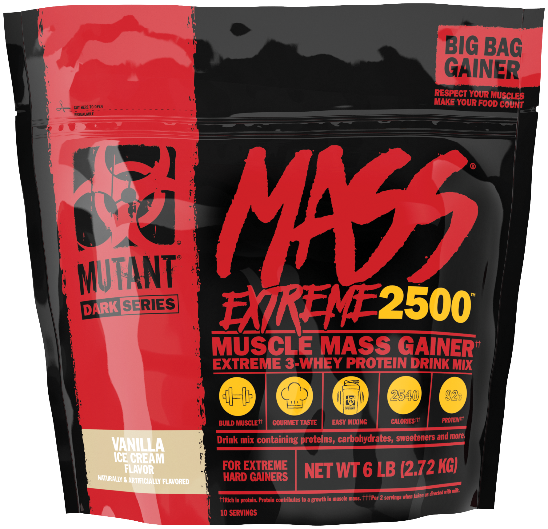 Mass Extreme 2500, 2720 г, Vanilla Ice Cream / Ванильное Мороженое