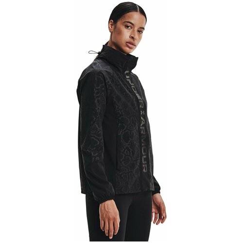 фото Толстовка under armour ua rush woven print fz женщины 1365953-001 md