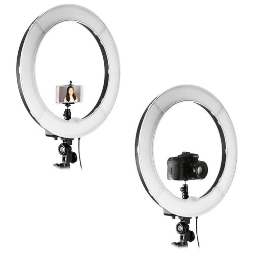 LED Soft Ring Lighting HQ-14 Кольцевая светодиодная лампа 36см штатив 2м 198000₽
