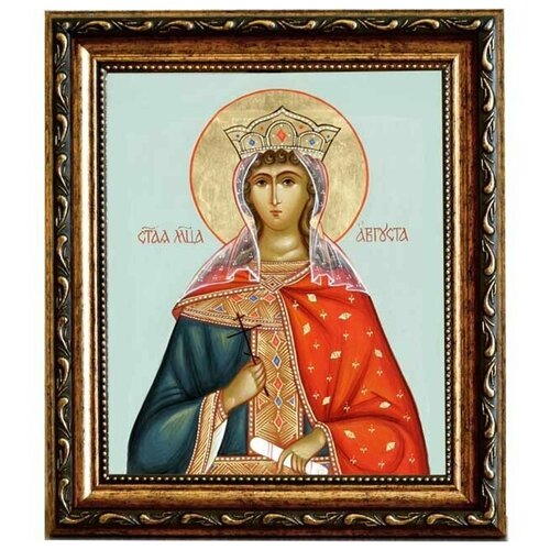 Августа (Василисса) Римская, императрица, мученица. Икона на холсте.
