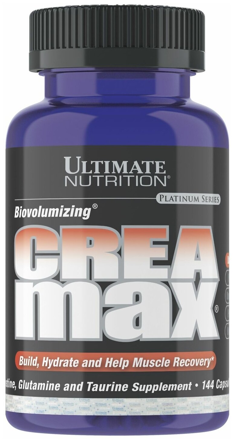 Креатиновый комплекс Ultimate Nutrition CREAMAX 144 капсул