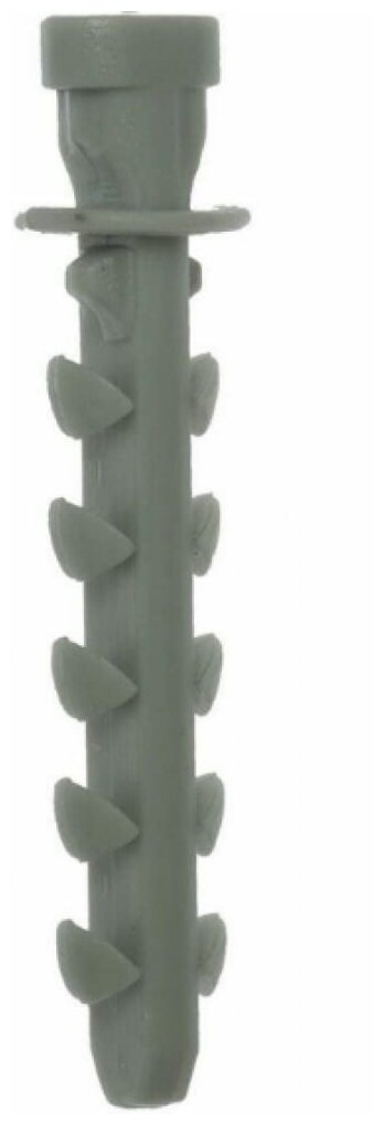 фото ЗУБР Дюбель ЗУБР "мастер" для трубной клипсы нейлоновый 6 х 35 мм, 100 шт