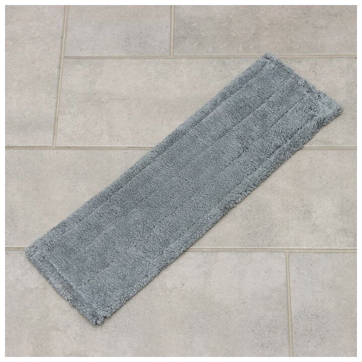 фото Насадка для плоской швабры "RACCOON" 40х14х90 см, микрофибра