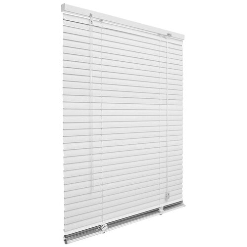 Жалюзи 80х160 горизонтальные ED HOME белые алюминиевые