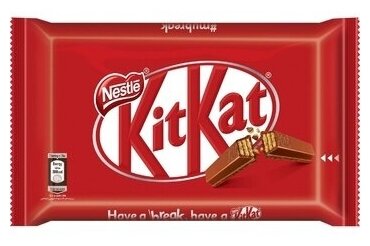 Шоколадный батончик KitKat с хрустящей вафлей 41,5 г - фотография № 4