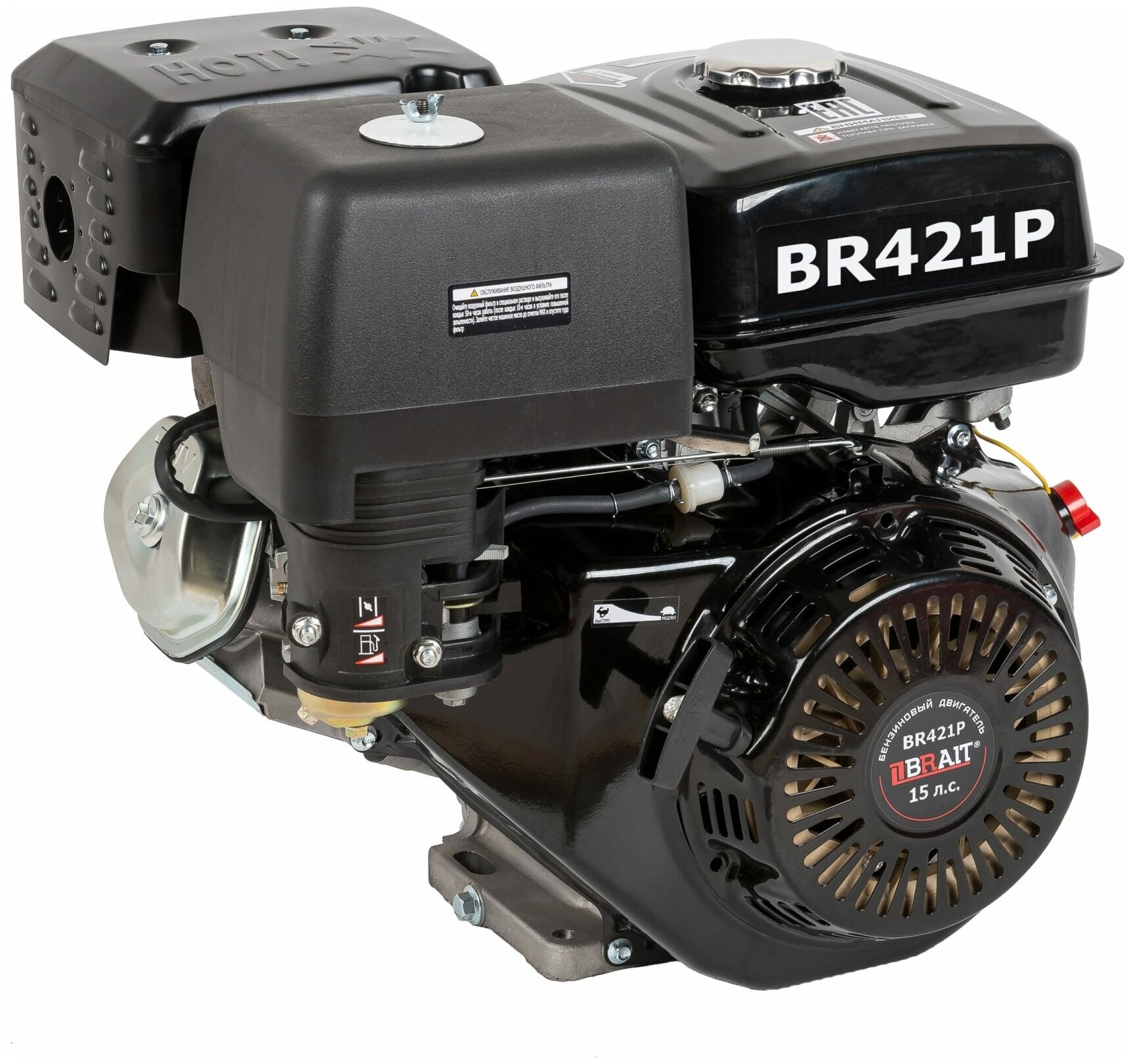 Двигатель бензиновый Brait BR421PEG - фотография № 2