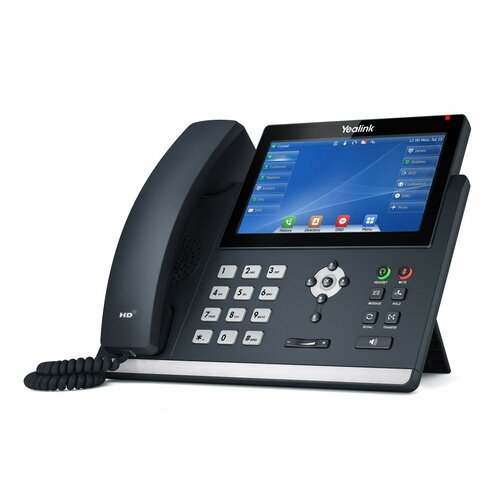 VoIP-телефон Yealink SIP-T48U, 16 SIP-аккаунтов PoE модуль расширения для voip телефона yealink exp43